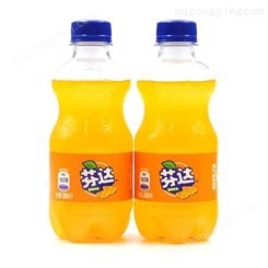 芬达（小瓶装）300ml*12瓶整箱装 碳酸饮料 橙味汽水外卖用