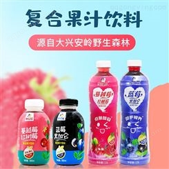 龙江蓝牌蓝莓汁 黑加仑汁 龙江红蔓越莓汁红树莓汁 复合果汁招代理