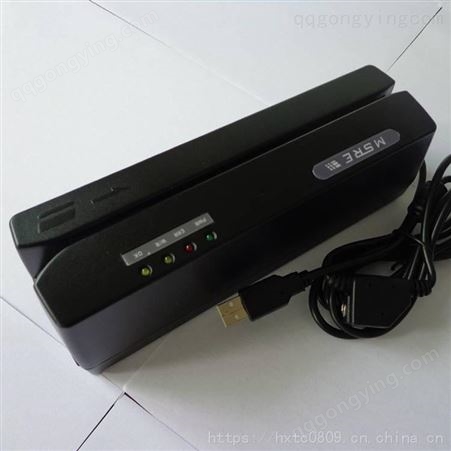 USB接口12轨道低抗磁条卡读写器 写卡器YD653