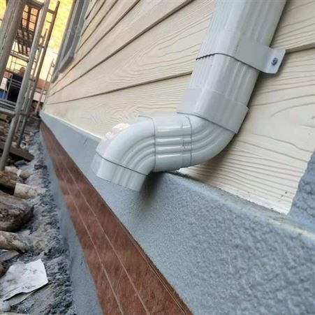 别墅雨水管外墙成品排水管 自建房落水管房管颜色多