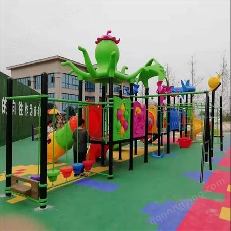 儿童户外攀爬架设备 幼儿园滑滑梯 不锈钢滑梯厂家供应 泰昌体育