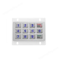 科羽生产的12键带背光功能的售卖机用数字键盘KY-2120-LED