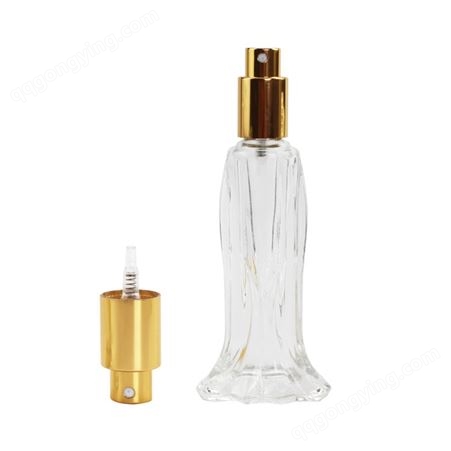 便携式玻璃香水瓶 按压喷细雾 香水分装玻璃瓶