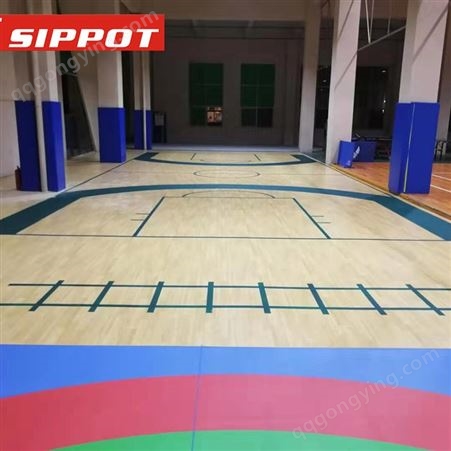 斯宝特 专业运动地胶生产厂商 直销PVC运动地胶 篮球场运动地胶