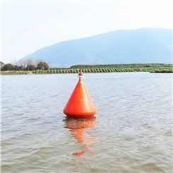 太湖景區公園警示浮標 水源保護界標 pe航標滾塑定做