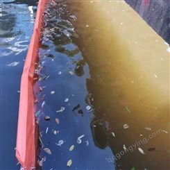 水上拦污带围污栏防污屏橡胶塑料PVC固体浮子围油拦