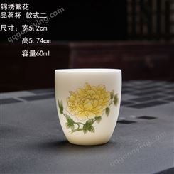 陶瓷茶具 珐琅彩陶瓷茶具 奢华欧式陶瓷茶杯 茶具工厂 德化霞窑