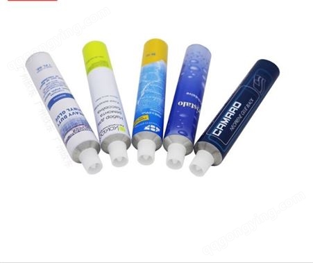 塑胶盖牙膏软管 小包装铝质牙膏管 牙膏铝管胶水日化品灌装管