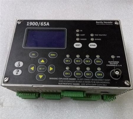 本特利震动监测控制器1900/65A库存资源可维修