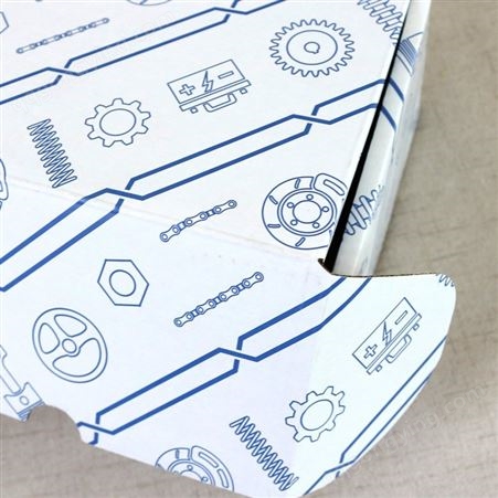 瓦楞盒定做日用品食品包装纸盒香薰精油皂彩盒印刷工厂免费打样