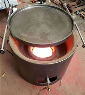 骏驰牌JC-GBL燃气款烤炉鸡蛋灌饼炉子，做火烧锅盔炉