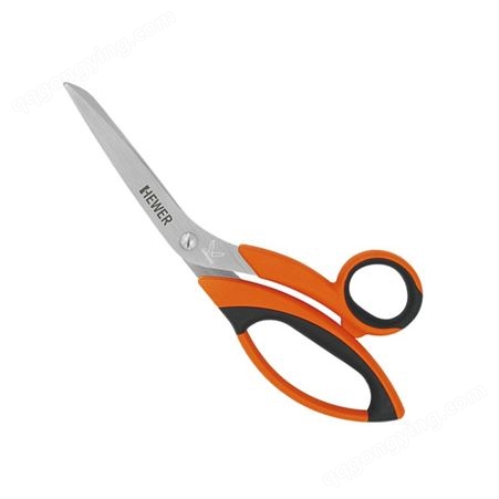 德国熙骅HEWER 安全刀具 HS-5661 食品级不锈钢圆头防滑安全剪刀