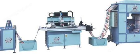 HCQ-420横川崎全自动丝网印刷机