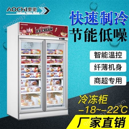 白银冷藏柜 超市冰柜-便利店冰箱冷藏展示柜