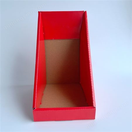 厂家定制麦德隆PDQ纸展架 商超类陈列展示盒 整托组合纸地堆