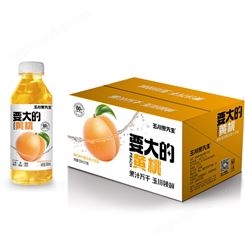玉川果先生要大的黄桃复合果汁饮料500ml/1.25L瓶装招商 政策好