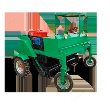 污泥翻抛机 羊粪有机肥生产线 牛粪有机肥设备定制