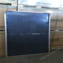 晶科光伏板 双玻双面太阳能电池板 组件 原厂质保 鹏欣