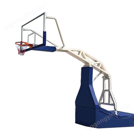 健强体育 户外移动篮球架 学校升降篮球架钢化玻璃篮板 支持定制