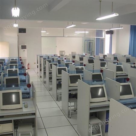 惠济区六角电脑桌 河南学校机房电脑桌 工厂