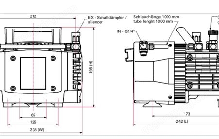 德国普发MVP020-3 DC隔膜泵 电动真空泵