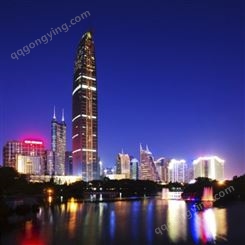 上海景观城市亮化照明 易普趣led户外景观亮化 设计案例-互动魔法墙