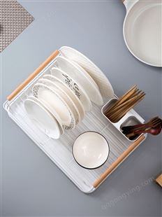 居家家碗碟收纳架水槽沥水碗架置物架厨房台面碗柜碗筷沥水收纳盒
