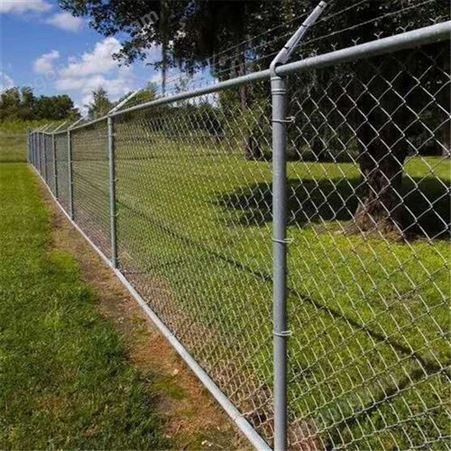 勾花护栏网 菱形网边框围栏网适用于工厂电厂围墙栏杆