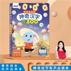 乐神奇汉字点读书 儿童早教识字300有声书 拼音学习益智玩具