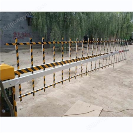 宏宇供应 双臂栅栏栏木机生产厂家 自动化程度高 升降快速平稳
