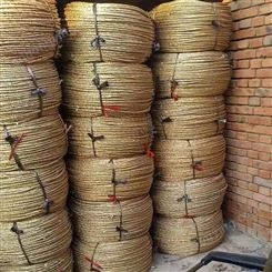 荣鑫制绳厂 供应废塑料压包专用扎捆绳打包绳