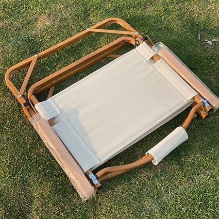 明世 户外休闲克米特椅 折叠式美术写生靠背休闲露营可用