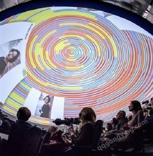 思特球幕影院 360度的超大屏幕数字电影设备，可以免费长门测量