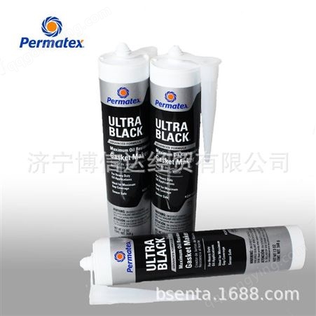 美国原装permatex24105耐油高粘度即时超黑平面密封胶垫片密封剂