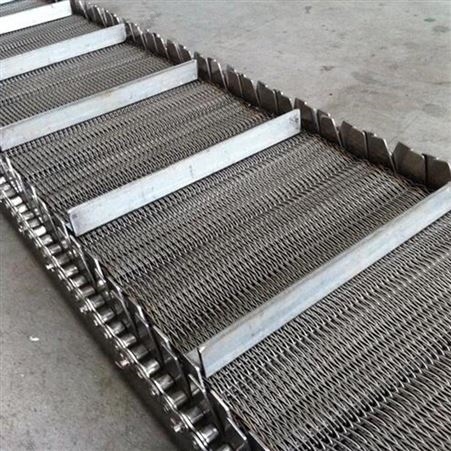 优聚 不锈钢高温链条输送带链条网带生产厂家