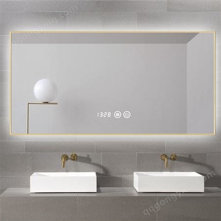 浴室镜led智能灯镜 带灯浴室镜 智由智宅 烟台现货批发