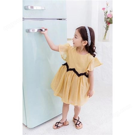 时尚夏季童装 呦优呦 夏季小童装 批发市场童装纯色童装
