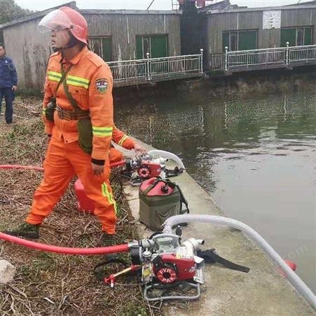 美国希尔森林消防移动灭火泵城市内涝救援抽水泵远程输送消防水泵