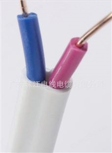 电缆电线 ZC-BVVB2*0.75平方 绝缘护套扁形电缆线