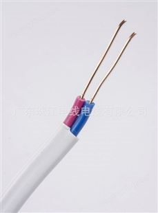 电缆电线 ZC-BVVB2*0.75平方 绝缘护套扁形电缆线