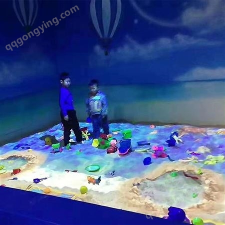 儿童互动投影滑梯 AR淘气堡 海洋球 蹦床租赁