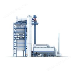 路达沥青混合料厂拌热再生设备沥青拌合站供应商搅拌站环保型
