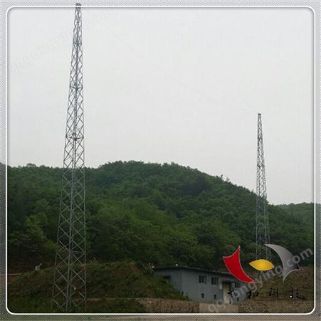 GFW1-5避雷线塔 GFW1-6钢结构接闪带塔   30米接闪塔