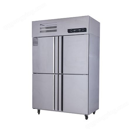 多功能平台雪柜 双温厨房保鲜柜 大容量冷冻柜工程制造 厨艺佳