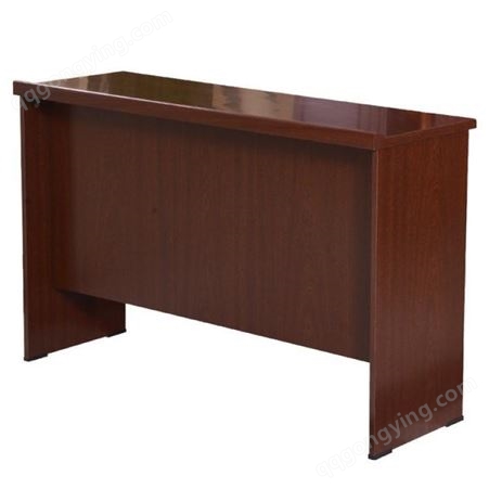 会议室桌椅组合双人油漆木皮条形会议桌长条实木培训桌