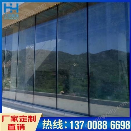 辉县5毫米6毫米福特蓝镀膜钢化玻璃价格