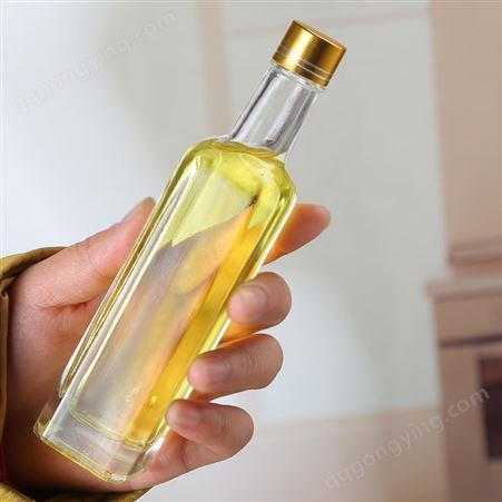核桃油瓶 橄榄油瓶山茶油玻璃瓶 100ml芝麻香油分装空瓶