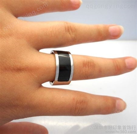 今泊二丨Smart ring戒指 NFC与手机连接可操智能家居机的智能戒指 手机配件戒指