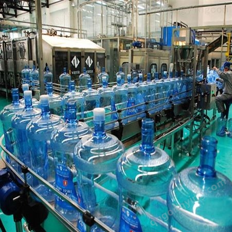 全自动桶装纯净水生产设备 5加仑大桶纯净水灌装机 骏科机械